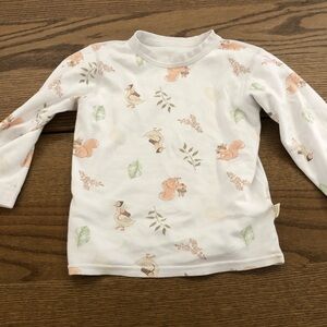 Kids Animal Print Long Sleeve Shirt